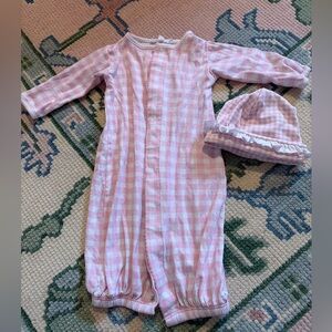 Magnolia Baby converter gown and hat